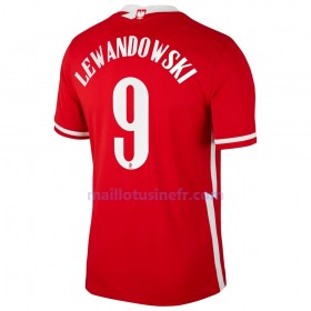 Maillot de Foot Pologne Robert Lewandowski 9 Extérieur UEFA EURO 2020